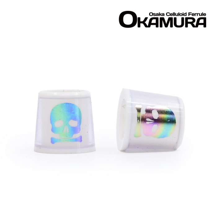 오카무라 OKAMURA 셀룰로이드 White/Aurora 하이브리드 페럴 [HY-05] 