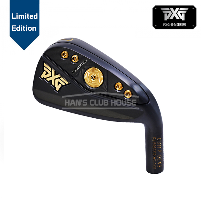 PXG GEN6 젠6 한정판 0311P BLACK GOLD IRON 블랙/골드 아이언 헤드 #5-P(6i) [IR]