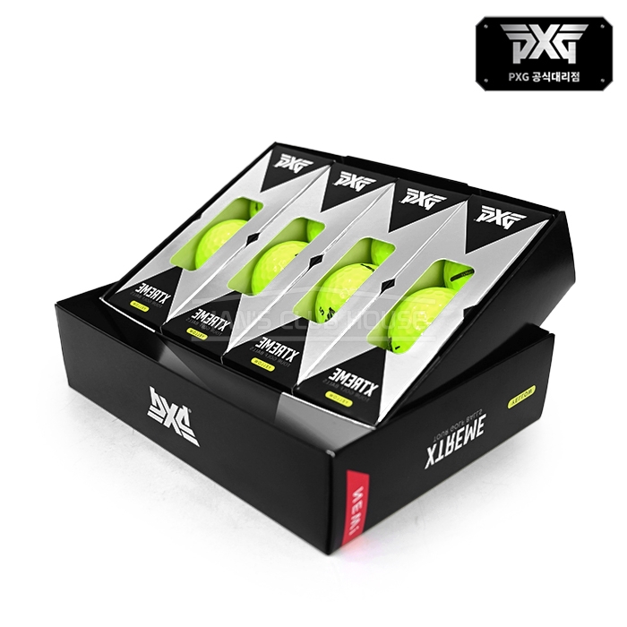 PXG 익스트림 투어 XTREME TOUR YELLOW 3피스 골프볼