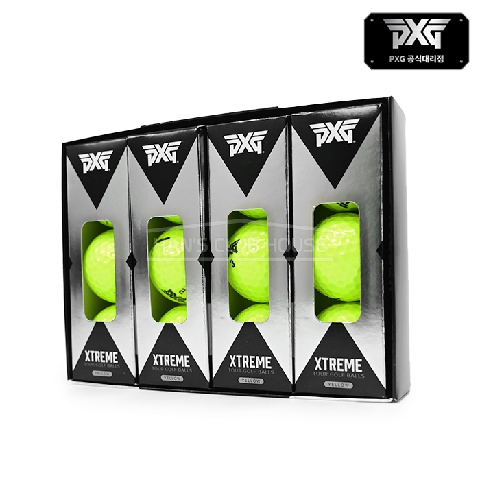 PXG 익스트림 투어 XTREME TOUR YELLOW 3피스 골프볼