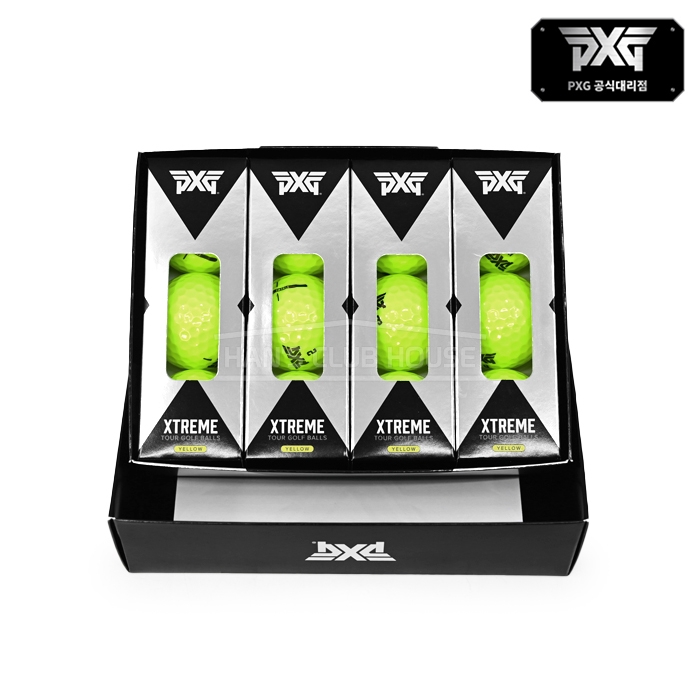 PXG 익스트림 투어 XTREME TOUR YELLOW 3피스 골프볼