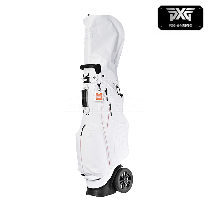 PXG 우먼스 휠 캐디백 화이트 WHITE CADDY BAG