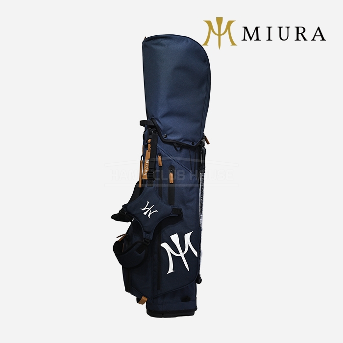 미우라 MIURA 패브릭 스탠드백 골프백 초경량 네이비
