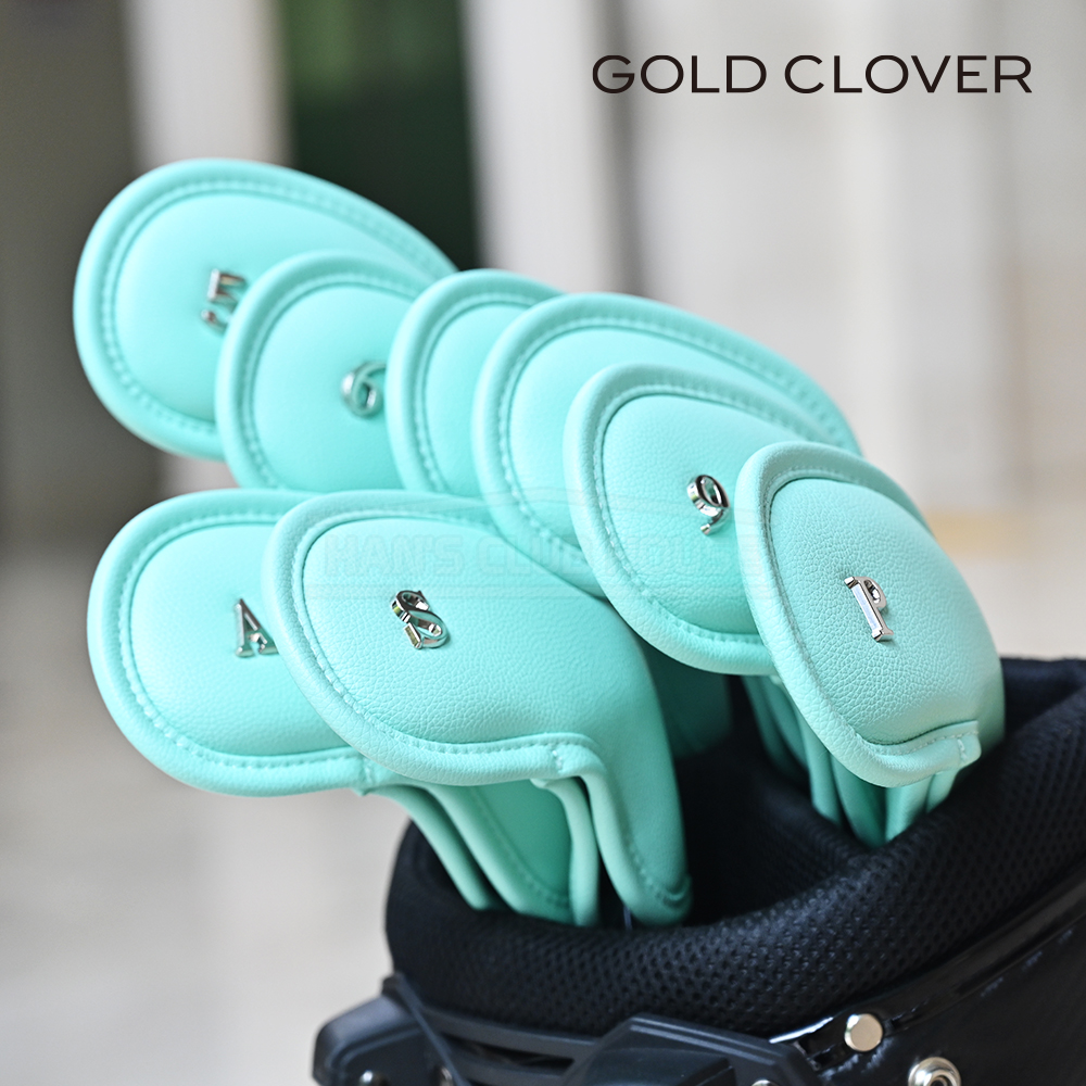 골드클로버 GOLD CLOVER 아이언 헤드커버 민트 #5-P,A,S(8EA)