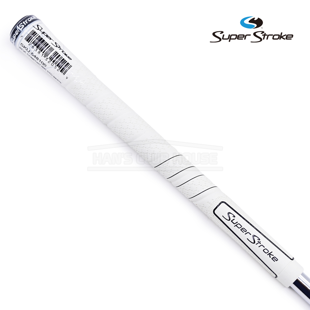 슈퍼스트로크 램킨 REVL Comfort STANDARD 화이트 라운드 그립