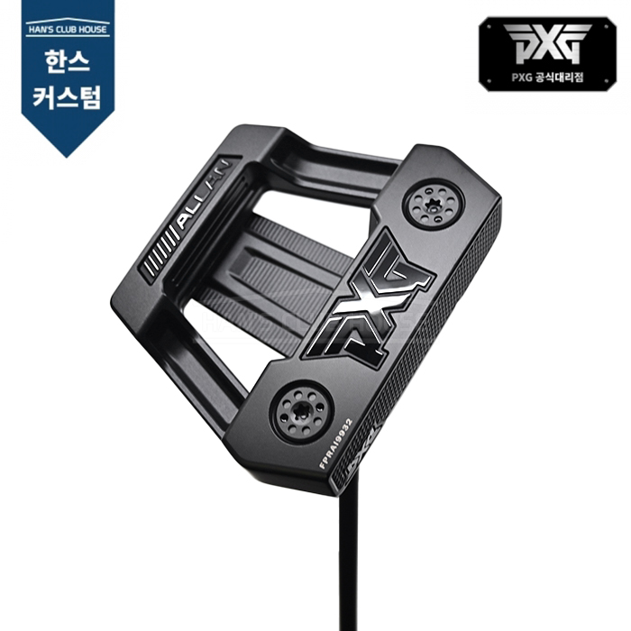 2025 PXG 앨런 Allan 더블 블랙 제로토크 퍼터 [한스커스텀]