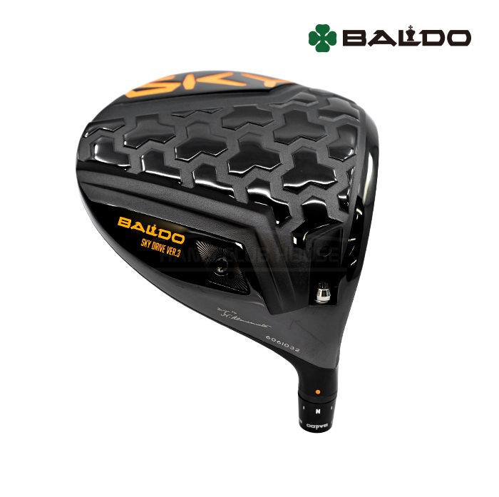 발도 BALDO SKY Ver.3 스카이 비공인 고반발 드라이버 블랙/오렌지 [DR]