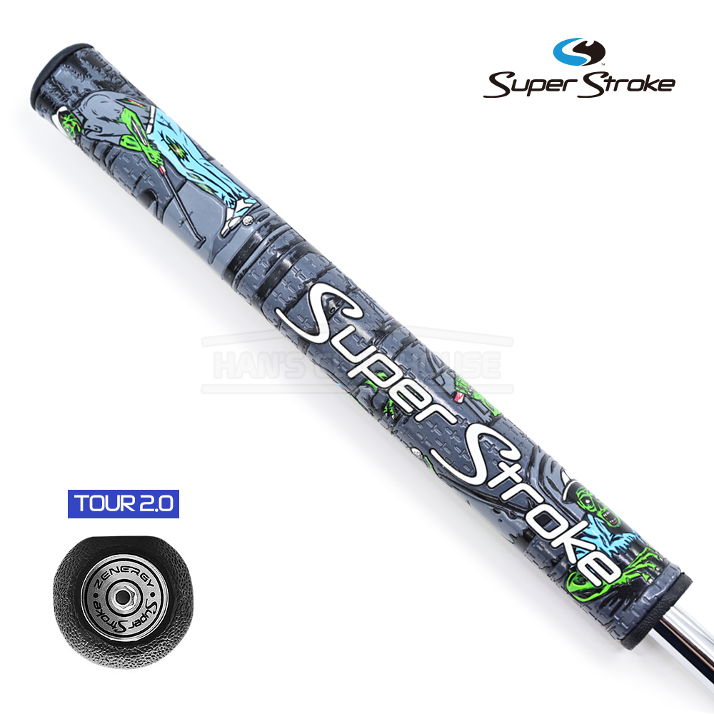 슈퍼스트로크 퍼터그립 할로윈 좀비 한정판 투어 2.0 골프그립 교체