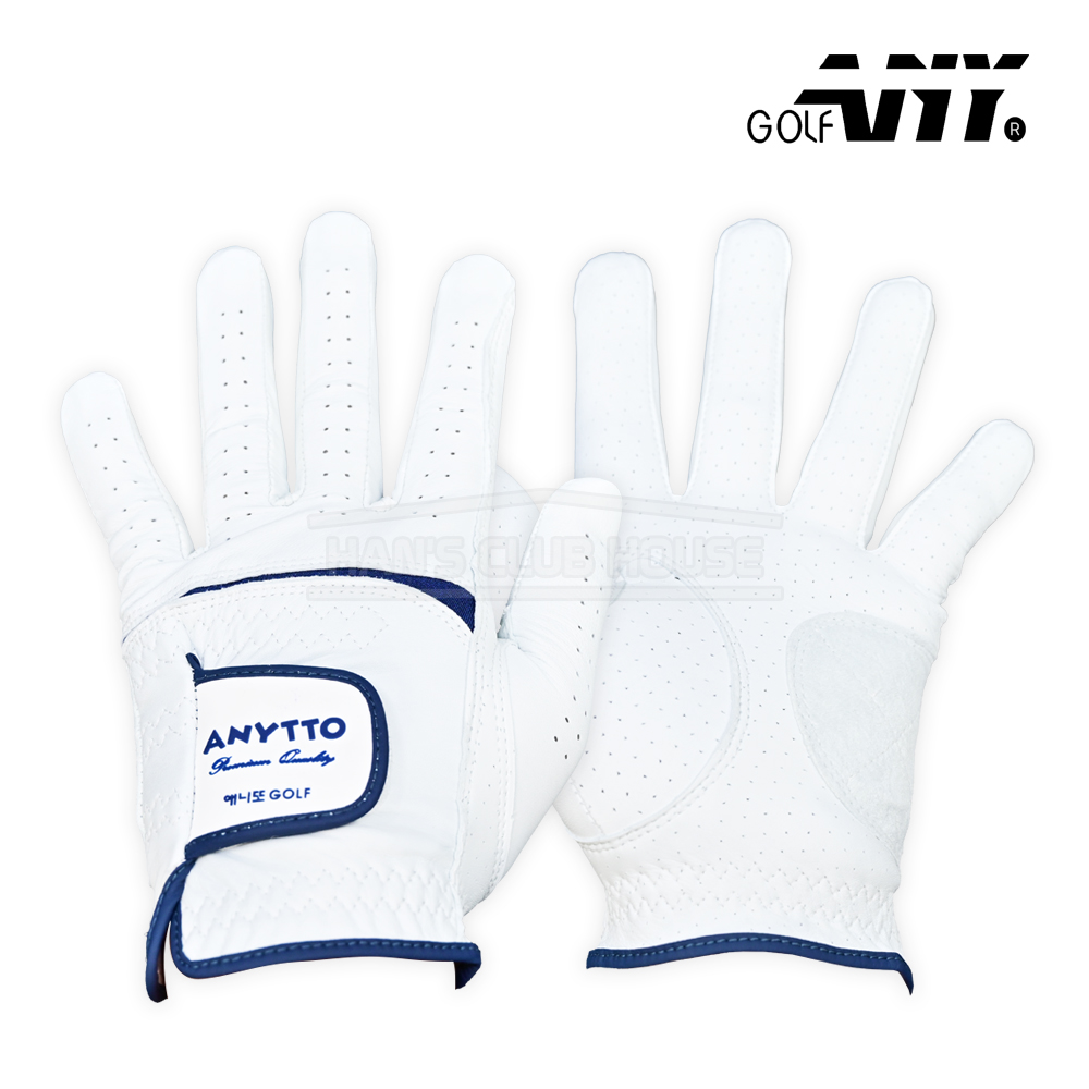 [3장 1세트] 애니골프 애니또 이중덧댐 골프장갑 왼손 천연 올양피장갑 남성용