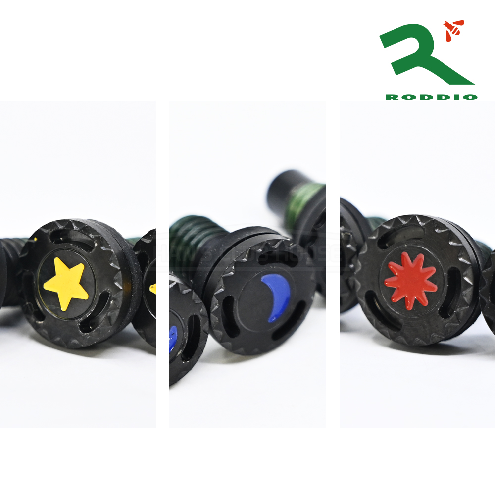 로디오 RODDIO 해 달 별 1.5g 2.5g 4g 5g 헤드 무게추 블랙