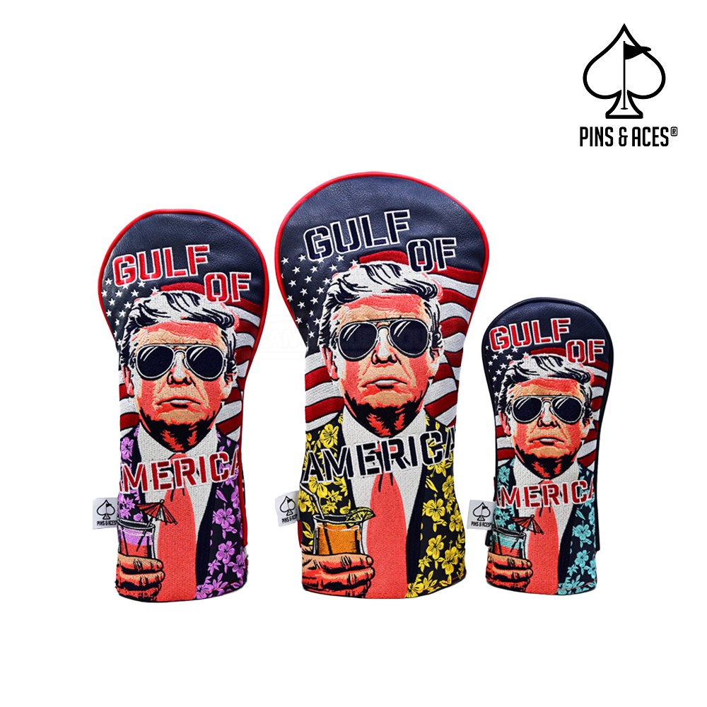 <예약> 트럼프 드라이버 우드 유틸리티 헤드 커버 개별구매 가능 핀스앤에이스 PINS&ACES