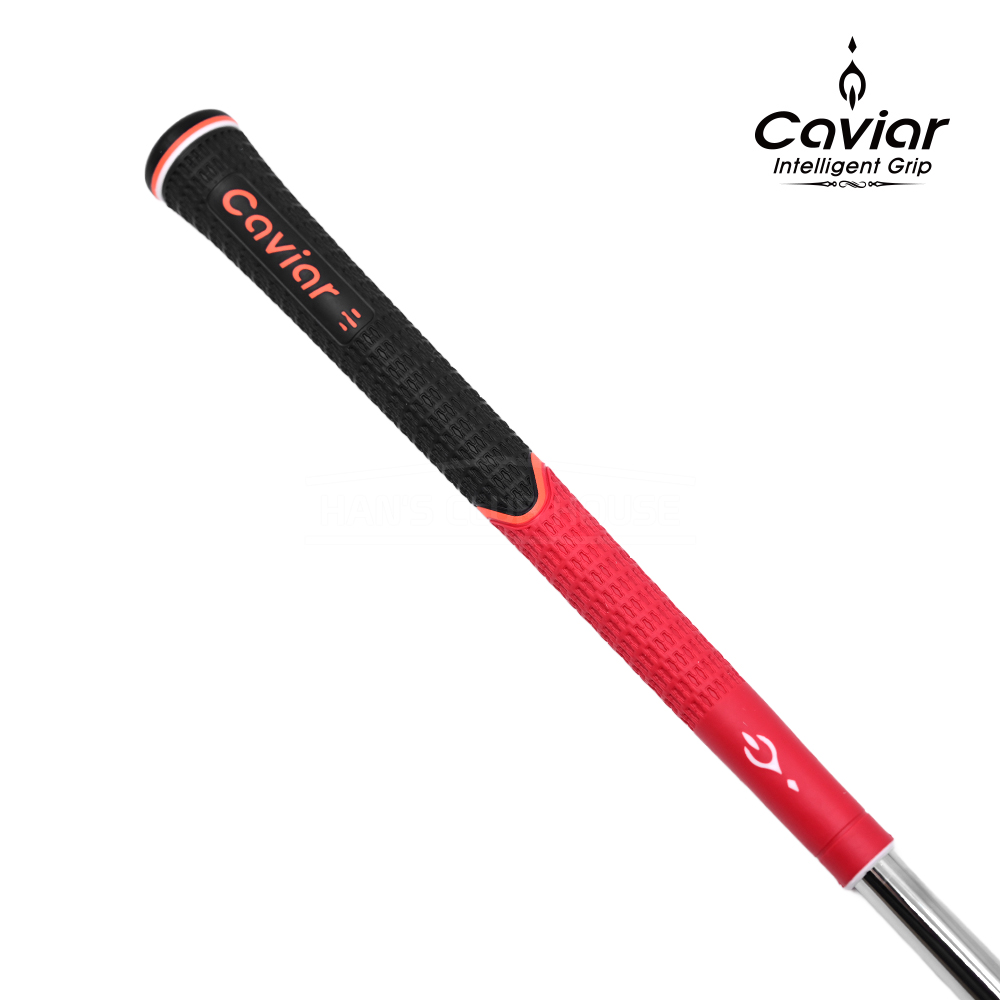캐비어 그립 사이클론 TPS S토크 미드사이즈 라운드 타입 색상 레드