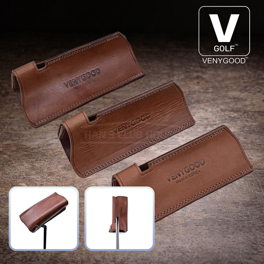 베니굿 VENYGOOD 핸드메이드 골프 퍼터커버 천연가죽 일자형 엘자형 반달형