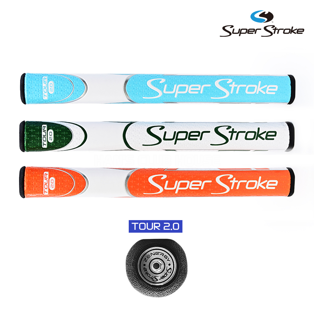 슈퍼스트로크 Zenergy 투어 2.0 골프 퍼터 그립 색상 3종