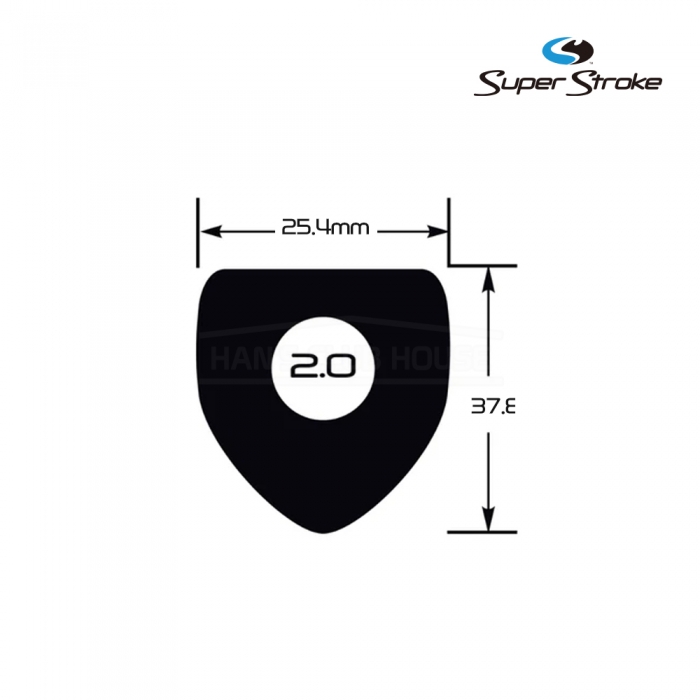 슈퍼스트로크 Zenergy Pistol 피스톨 GT 2.0 골프 퍼터 그립 교체 색상 2종