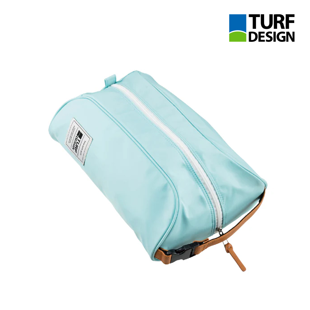 아사히골프 터프디자인 TURF DESIGN 26 골프 슈즈백 신발주머니 골프화백 케이스 민트그린/화이트