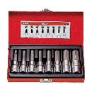 1/2" 헤드소켓세트 6각(8PCS)  |  1/2" Dr.Hex Bit Socket Set 6Point (8PCS