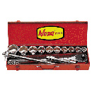 3/4" 소켓세트(16PCS)  |  3/4" Dr.Socket Set(16PCS)