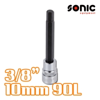 소닉 3/8인치 헤드소켓 90mmL 10mm 8249010 육각비트소켓 헥스소켓