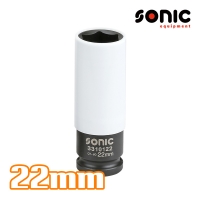 소닉 1/2인치 휠너트소켓 22mm 3310122 플라스틱커버 토크소켓 토크렌치소켓 토크토션소켓