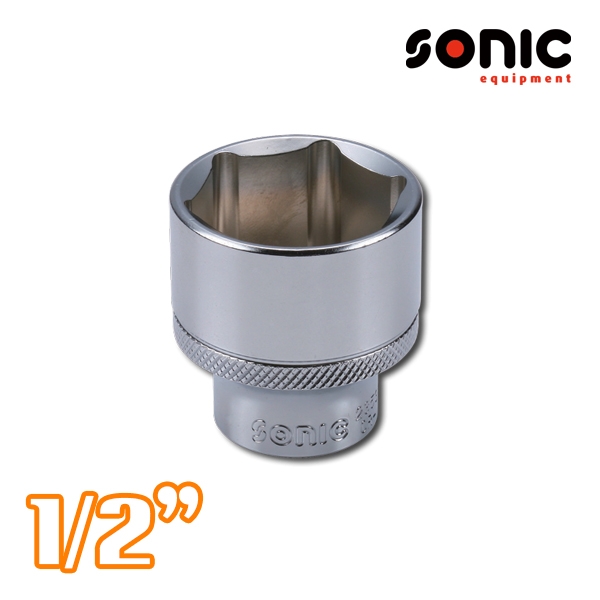 소닉 1/2인치 6각 소켓(S) 10mm~27mm 사이즈선택 23510~23527