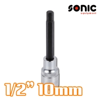 소닉 1/2인치 헤드소켓 10mm 100mmL 83410010 육각비트소켓 헥스소켓