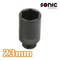 소닉 1/2인치 롱임팩소켓 23mm 3358523 임팩용소켓 임팩롱소켓