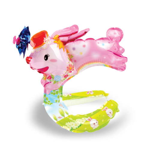 Pinwheel hat balloon-Rabbit