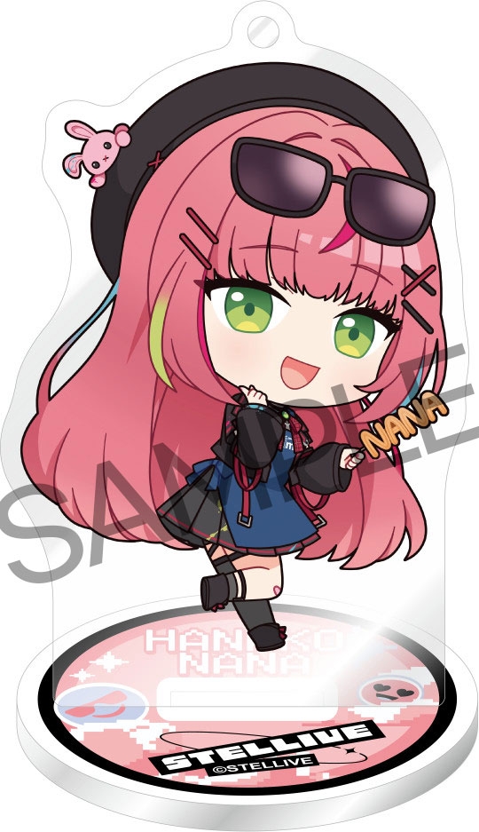 【굿즈-키홀더】 stellive 스텔라이브/클리셰 SD 미니 아크릴스탠드 키홀더 하나코 나나