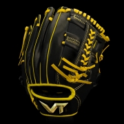 2025년형 볼트 골드라벨 내야 변형십자웹-블랙/옐로우