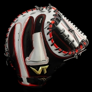 2025년형 볼트 골드라벨 포수미트 일반형-블랙/화이트