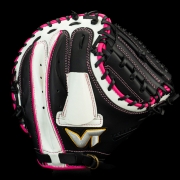 2025년형 볼트 옐로우 시리즈 포수미트 일반형-블랙/화이트/핑크