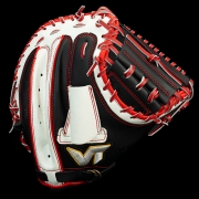 2025년형 볼트 옐로우 시리즈 포수미트 일반형-블랙/화이트/레드