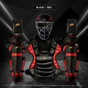 2025년 프리미엄 알로이 유소년 포수장비세트-일체형 레드