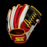 2025년형 태풍(太風) JP스페셜 에디션 내야(601패턴) 변형십자웹-레드/화이트