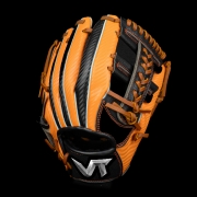 VOLT 주니어 실버라벨 내야 변형십자웹-블랙/오렌지