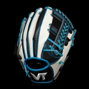 VOLT 주니어 실버라벨 내야 변형십자웹-블랙/화이트/스카이블루