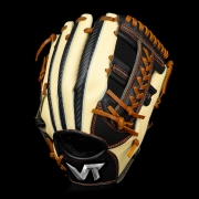 VOLT 주니어 실버라벨 내야 변형십자웹-블랙/카멜/탄