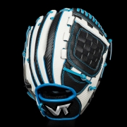 VOLT 주니어 실버라벨 올라운드 경첩바둑판웹-블랙/화이트/스카이블루