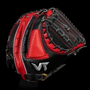 VOLT 주니어 실버라벨 포수미트 일반형-블랙/레드