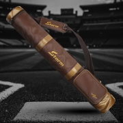 2025년 STORM 개인배트 가방 (2~3P)_브라운/골드