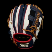 2025년 운(雲) 실버라벨 내야 변형십자웹-네이비/화이트