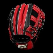 2025년 운(雲) 실버라벨 내야 변형십자웹-레드/블랙