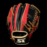 2025년 운(雲) 실버라벨 내야 변형십자웹-블랙/레드/탄