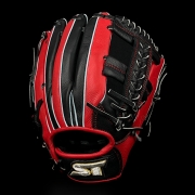 2025년 운(雲) 실버라벨 내야 변형십자웹-블랙/레드