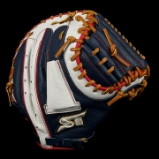 2025년 운(雲) 실버라벨 포수미트 일반형-네이비/화이트