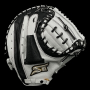 2025년 운(雲) 실버라벨 포수미트 일반형-화이트/블랙