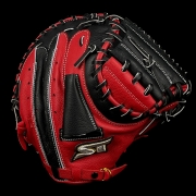 2025년 운(雲) 실버라벨 포수미트 일반형-레드/블랙