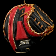 2025년 운(雲) 실버라벨 포수미트 일반형-블랙/레드/탄