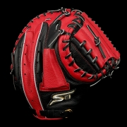 2025년 운(雲) 실버라벨 포수미트 일반형-블랙/레드